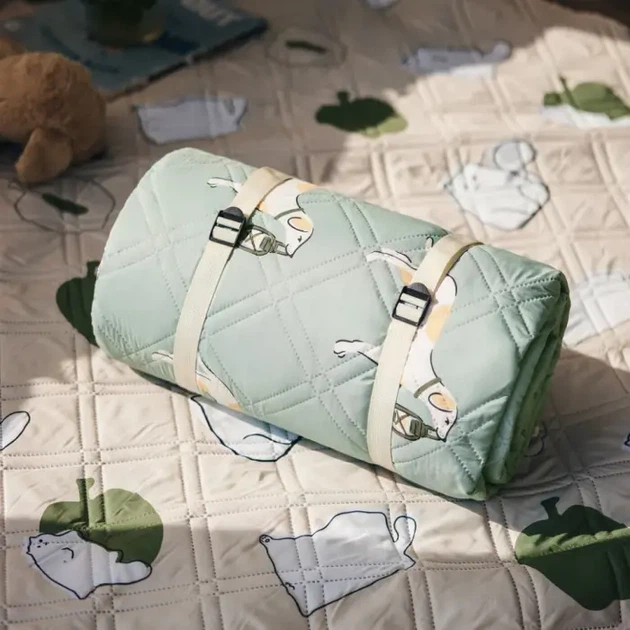 Килимок для пікніка Naturehike CNK2350WS010 210*240 см, блакитний із принтом - изображение 9
