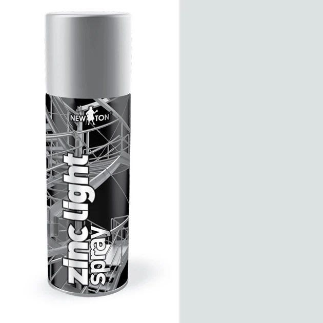 Емаль спеціального призначення NewTon Zinc light spray цинкова світла 400 мл - Фото 1 Емаль спеціального призначення NewTon Zinc light spray цинкова світла 400 мл - изображение 1