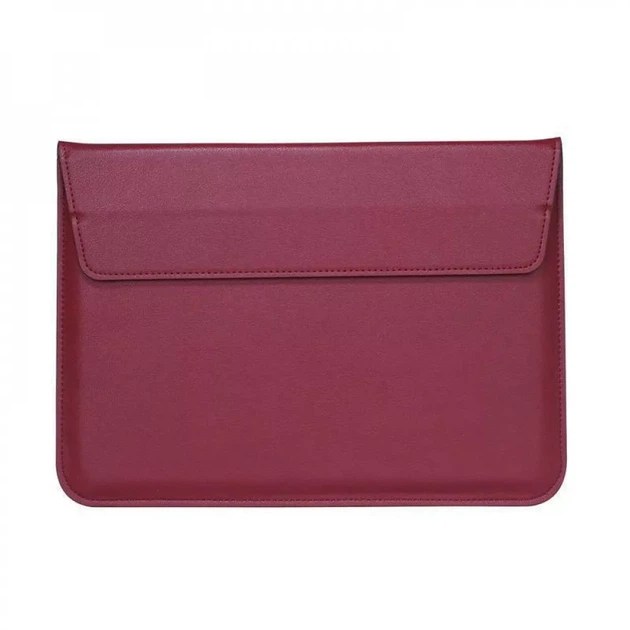 Чехол PU Sleeve Case водовідштовхувальний для MacBook 13'' червоний з знімним чохлом для ноутбука Red - Фото 1 Чехол PU Sleeve Case водовідштовхувальний для MacBook 13'' червоний з знімним чохлом для ноутбука Red - изображение 1