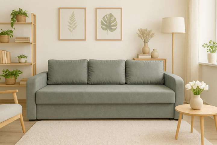 Диван Polyatskiy Eco Sofa тканина Категорії 5 1500 × 1900 мм зелений - Фото 3 Диван Polyatskiy Eco Sofa тканина Категорії 5 1500 × 1900 мм зелений - зображення 3