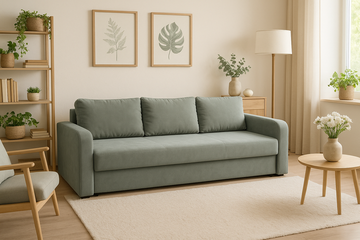 Диван Polyatskiy Eco Sofa тканина Категорії 5 1500 × 1900 мм зелений - Фото 4 Диван Polyatskiy Eco Sofa тканина Категорії 5 1500 × 1900 мм зелений - зображення 4