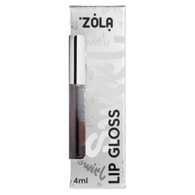 Блиск для губ ZOLA SWIRL LIP GLOSS BROWNIE - зображення 3