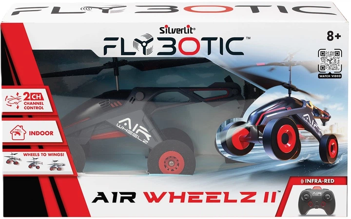 Гелікоптер на радіокеруванні AS Silverlit Flybotic Air Wheelz II (4891813845690) - Фото 2 Гелікоптер на радіокеруванні AS Silverlit Flybotic Air Wheelz II (4891813845690) - зображення 2