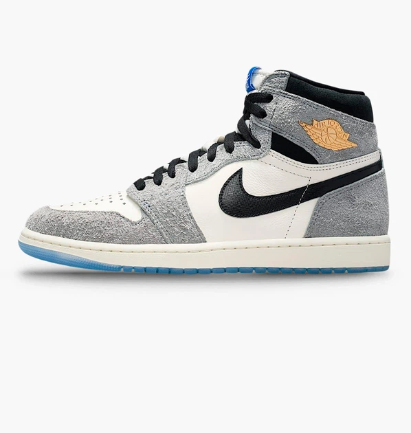 Кросівки Air Jordan 1 Retro High Og White/Grey DZ5485-003 42.5 - Фото 1 Кросівки Air Jordan 1 Retro High Og White/Grey DZ5485-003 42.5 - зображення 1