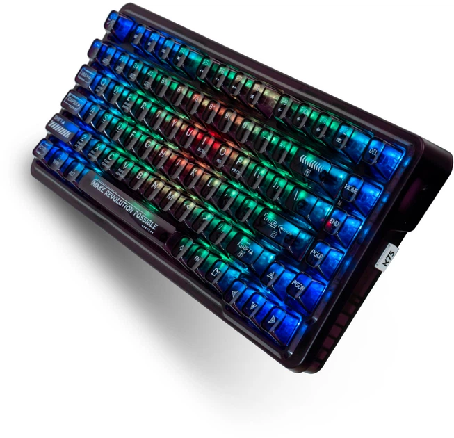 Клавиатура беспроводная Thunderobot K75 TKL RGB Tri-mode Violet Mist Moon Switch Wireless/Bluetooth/USB Purple (6932066305550) - изображение 3