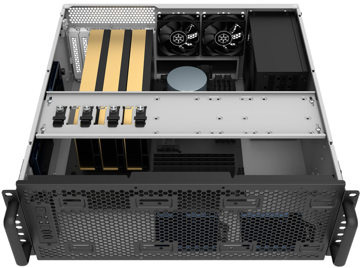 Obudowa Silverstone RM4A 4U Black (4710679819501) - Zdjęcie 12 Obudowa Silverstone RM4A 4U Black (4710679819501) - obraz 12