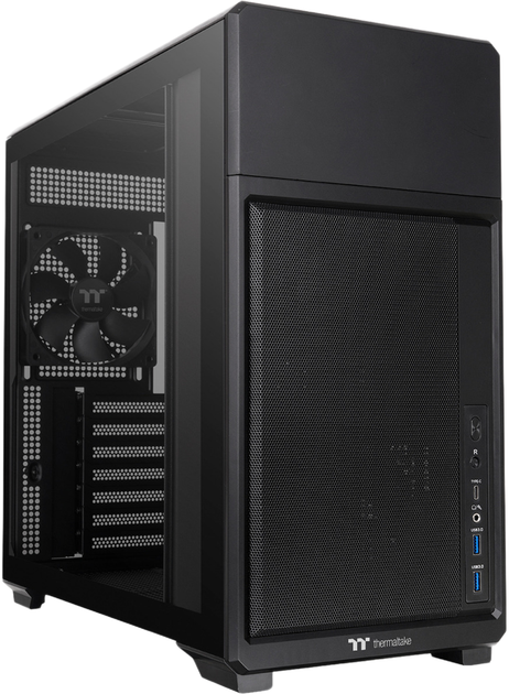 Корпус Thermaltake TR300 TG Black (CA-11M-00M1WN-00) - Фото 1 Корпус Thermaltake TR300 TG Black (CA-11M-00M1WN-00) - зображення 1