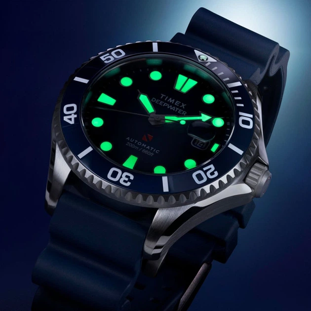 Мужские часы Timex DEEP WATER Meridian Automatic Tx2y39900 - Фото 2 Мужские часы Timex DEEP WATER Meridian Automatic Tx2y39900 - изображение 2