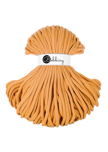 Шнур для вязания Bobbiny Jumbo Orange 9 мм 100 м - Фото 1 Шнур для вязания Bobbiny Jumbo Orange 9 мм 100 м - изображение 1