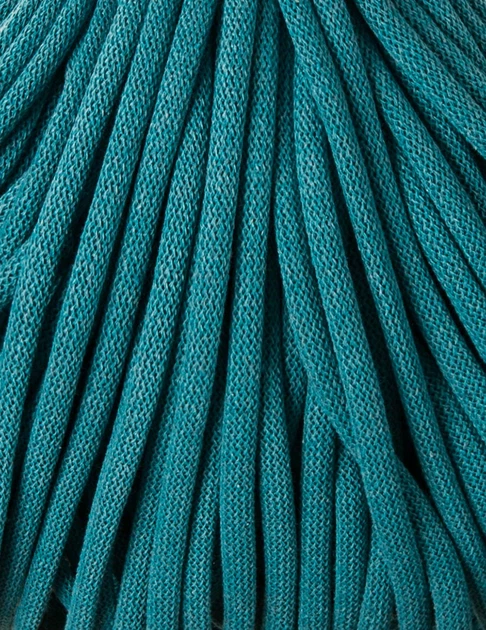 Шнур для в'язання Bobbiny Jumbo Teal 9 мм 100 м - Фото 2 Шнур для в'язання Bobbiny Jumbo Teal 9 мм 100 м - зображення 2