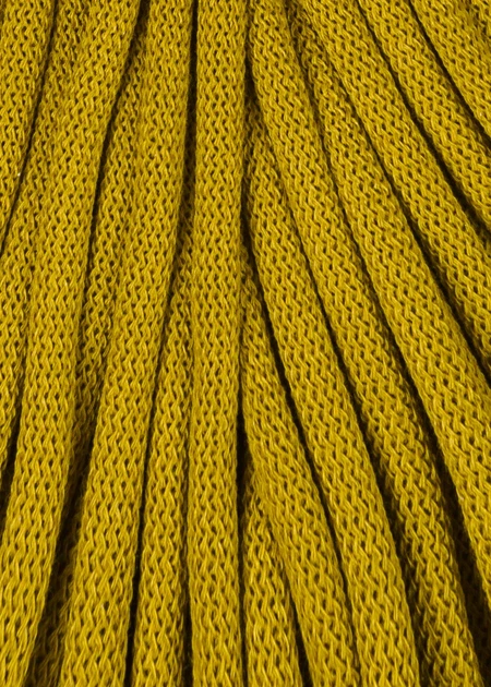 Шнур для вязания Bobbiny Jumbo Spicy Yellow 9 мм 100 м - Фото 2 Шнур для вязания Bobbiny Jumbo Spicy Yellow 9 мм 100 м - изображение 2