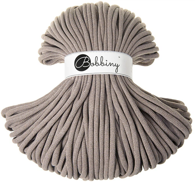 Шнур для в'язання Bobbiny Jumbo Coffee 9 мм 100 м - Фото 1 Шнур для в'язання Bobbiny Jumbo Coffee 9 мм 100 м - зображення 1