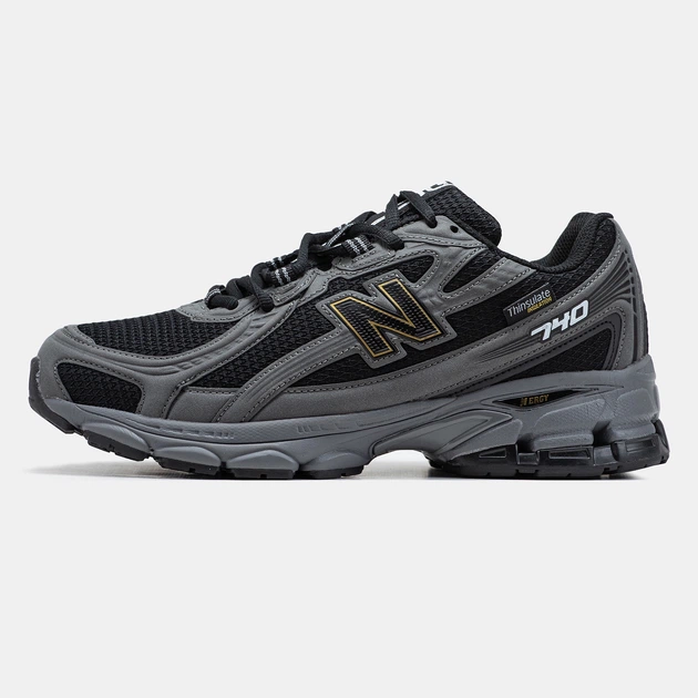 Кросівки New Balance 740 Black Grey | Gore-Tex | Термо 41 - Фото 1 Кросівки New Balance 740 Black Grey | Gore-Tex | Термо 41 - зображення 1