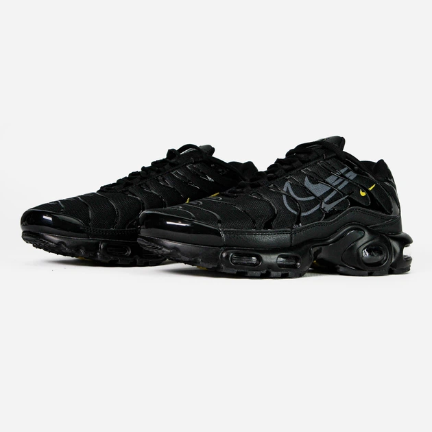 Кросівки Nike Air Max Plus TN Multi-Swoosh Black Yellow 42 - Фото 2 Кросівки Nike Air Max Plus TN Multi-Swoosh Black Yellow 42 - зображення 2