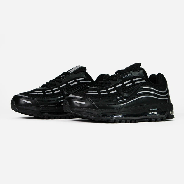 Кросівки Nike Air Max Tl 2.5 Black Metallic 43 - Фото 2 Кросівки Nike Air Max Tl 2.5 Black Metallic 43 - зображення 2