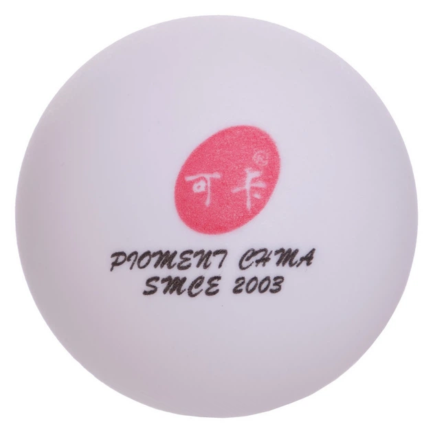 Набор мячей для настольного тенниса SP-Sport Champion 2708 комплектация 60 мячей White - изображение 3