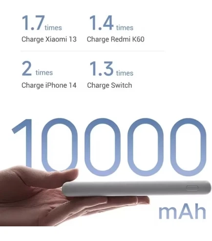УМБ Xiaomi 10000mAh 22.5W BHR9350GL Light Grey (001012149220) - изображение 7