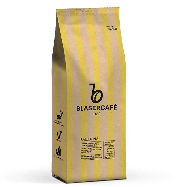 Кава в зернах Blasercafe Ballerina 250 г - Фото 1 Кава в зернах Blasercafe Ballerina 250 г - зображення 1