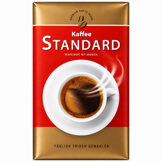 Кава мелена Standart 500 г - Фото 1 Кава мелена Standart 500 г - изображение 1