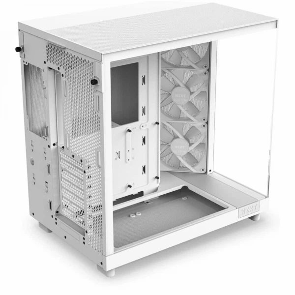Корпус nzxt h6 Flow rgb White (cc-h61fw-r1) без бп - изображение 2