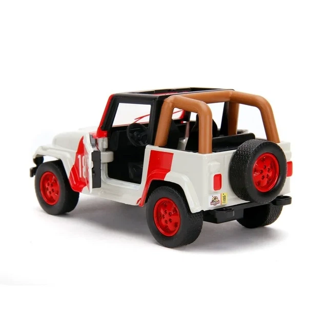 Model kolekcjonerski Jada Toys Jurassic Park Jeep Wrangler №12 1:32 (4006333098529) - obraz 4