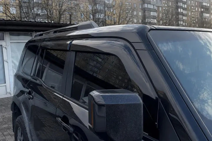 Вітровики Niken Luxury (4 шт) для Toyota Land Cruiser Prado 250 2023- рр - зображення 2