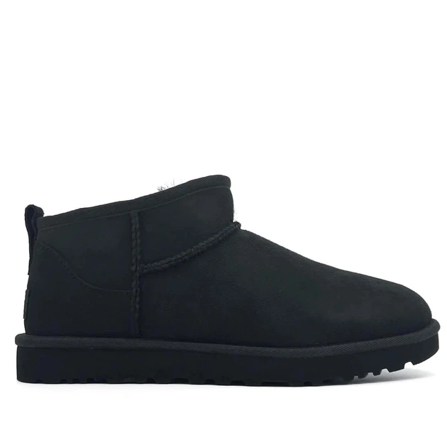 Уги жіночі короткі UGG Classic Ultra mini black 37 чорні - изображение 2