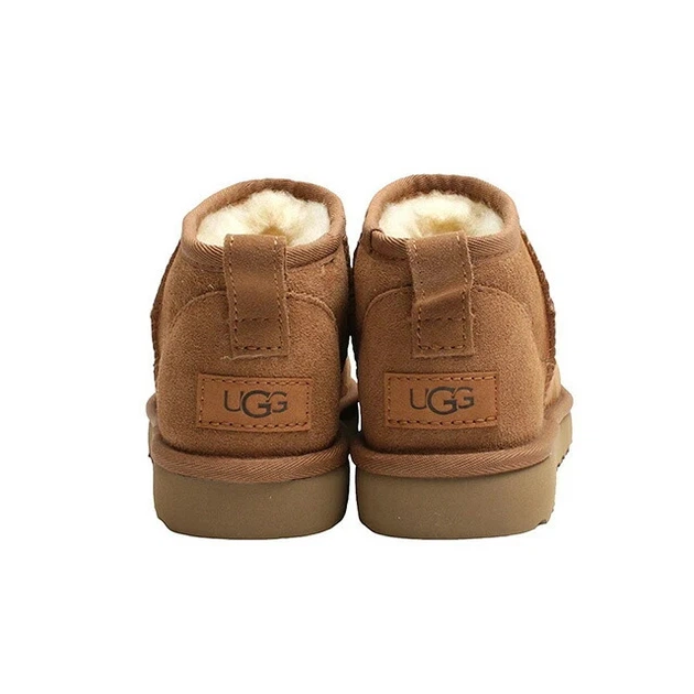 Уги жіночі короткі UGG Classic Ultra mini chestnut 39 каштанові - Фото 4 Уги жіночі короткі UGG Classic Ultra mini chestnut 39 каштанові - изображение 4