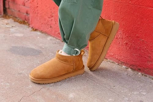 Уги жіночі короткі UGG Classic Ultra mini chestnut 38 каштанові - зображення 5