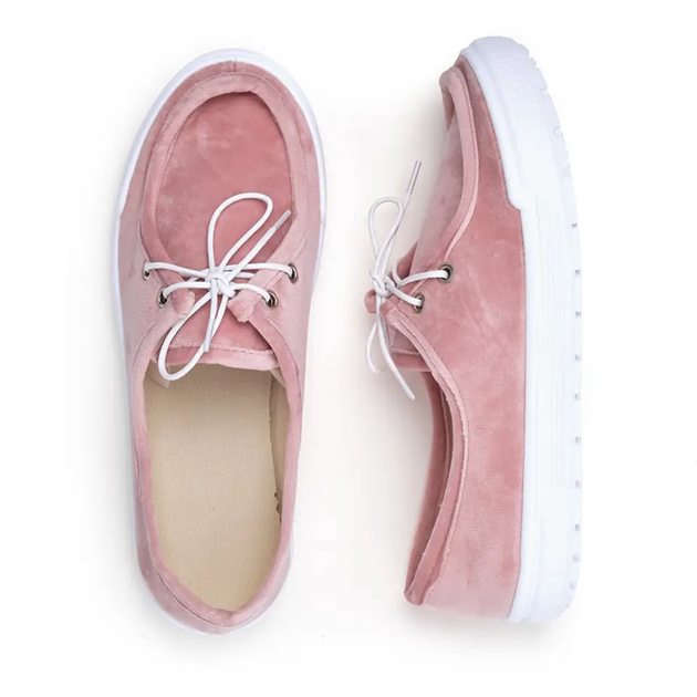 Жіночі велюрові мокасини MELANIA Premium Litma рожеві (36–42 р.) 41 - Фото 3 Жіночі велюрові мокасини MELANIA Premium Litma рожеві (36–42 р.) 41 - изображение 3