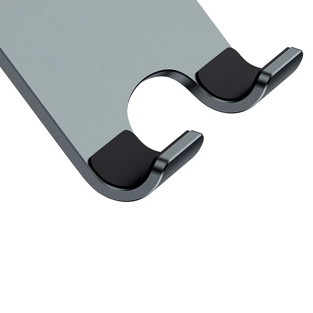 Держатель для планшета Baseus Desktop Biaxial металлический складной 13" серый (LUSZ000113) - изображение 5