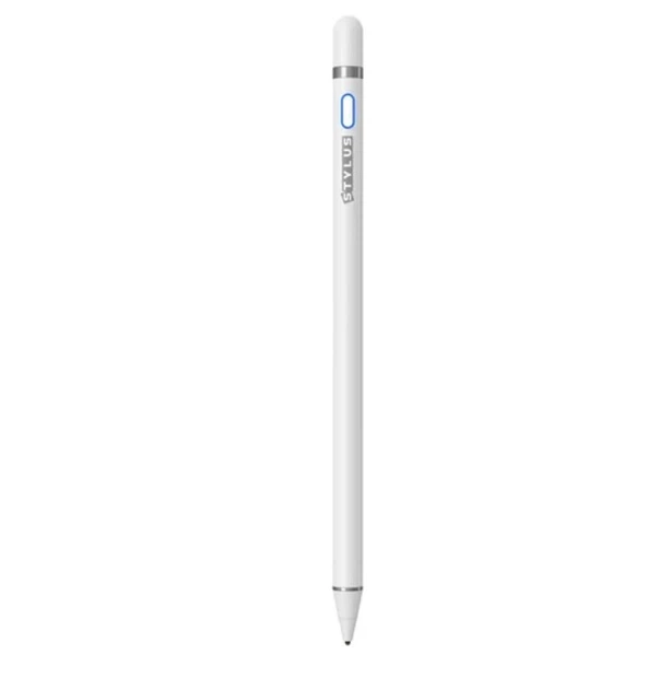 Стилус Universal Stylus Pen A22-62 активный наконечник 1,5 мм магнитное крепление USB-C зарядка до 10 часов Белый (A22-62) - изображение 2