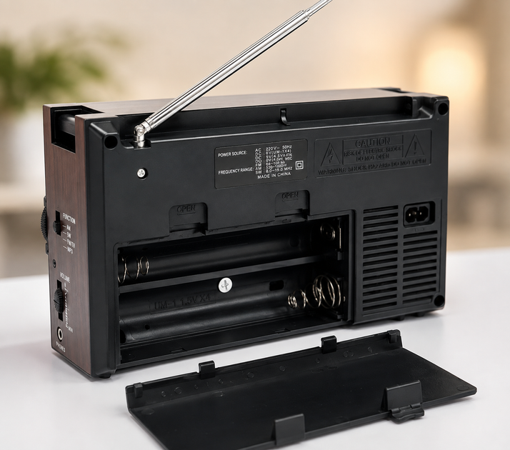 Аккумуляторный радиоприемник GOLON RX-9933 UAR USB/SD, FM/УКВ/AM/SW - Фото 2 Аккумуляторный радиоприемник GOLON RX-9933 UAR USB/SD, FM/УКВ/AM/SW - изображение 2