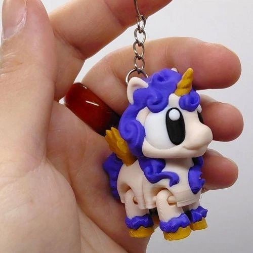 3D Брелоки "CUTE UNICORN/Малий ЕДИНОРОГ", Keychain, 3D друк 5244776 - зображення 3
