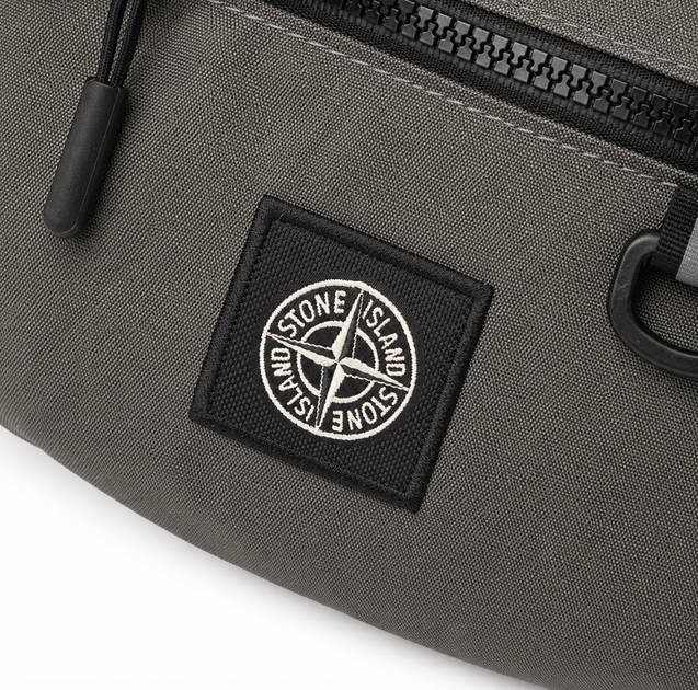Сумка через плече/на пояс Stone Island сіра. - зображення 3