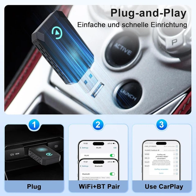 Беспроводной адаптер CarPlay для iPhone - изображение 4
