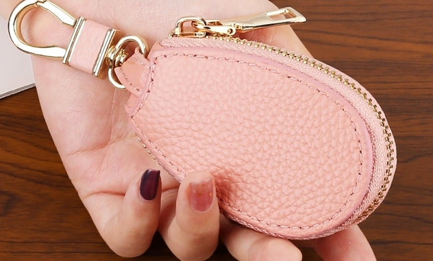 Чехол для ключей Oval Pink для хранения ключей - изображение 4