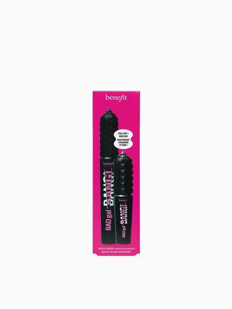 Набор тушь для ресниц Benefit Bangin Lashes Badgal Bang Full Size and Mini Mascara Duo Set 8,5 мл+ 4 мл - Фото 4 Набор тушь для ресниц Benefit Bangin Lashes Badgal Bang Full Size and Mini Mascara Duo Set 8,5 мл+ 4 мл - изображение 4