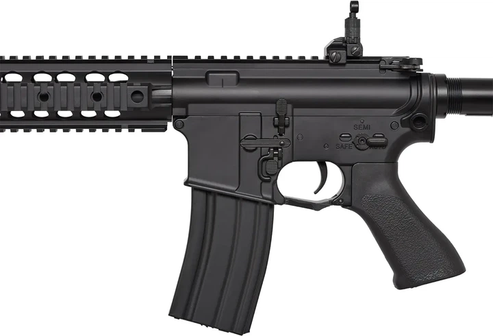 Страйкбольна гвинтівка CYMA SR16, AEG 6 мм Aluminum - зображення 4