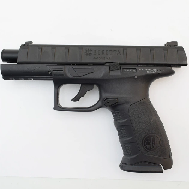 Пневматический пистолет UMAREX Beretta APX, 4,5 мм ВВ, 120м/с, металический затвор c блоу-бэк 5.8327 - Фото 2 Пневматический пистолет UMAREX Beretta APX, 4,5 мм ВВ, 120м/с, металический затвор c блоу-бэк 5.8327 - изображение 2