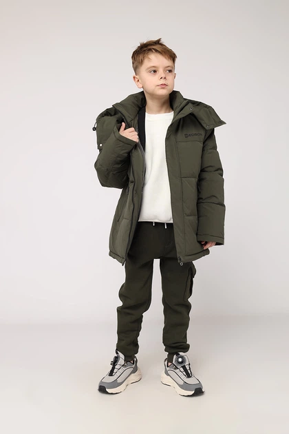 Куртка для хлопчика Harmony Baby хакі 140 ЦБ-00280166 - изображение 2