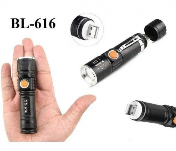 Фонарик Bailong BL 616 T6 - Фото 3 Фонарик Bailong BL 616 T6 - изображение 3