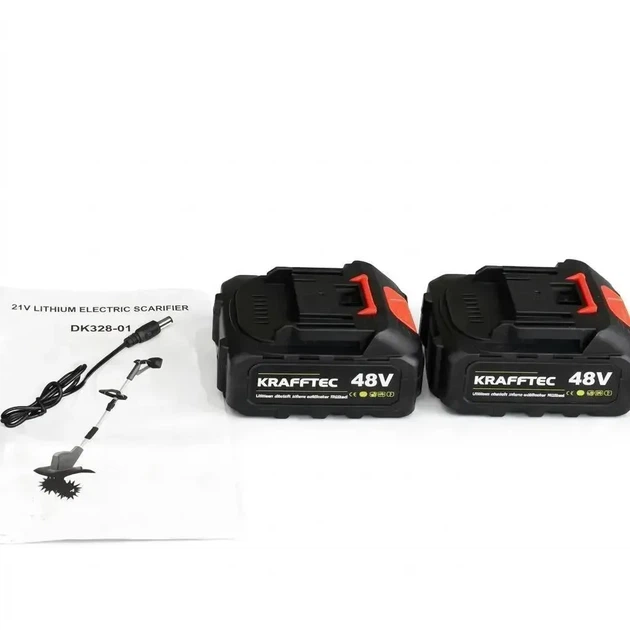 Аккумуляторный культиватор Krafftec 4000 Вт, на 4 фрезы - изображение 6