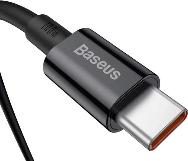 Кабель Baseus Superior Series Fast Charging Data Cable Type-C to Type-C 100W 2m Black (CATYS-C01) - Фото 2 Кабель Baseus Superior Series Fast Charging Data Cable Type-C to Type-C 100W 2m Black (CATYS-C01) - зображення 2