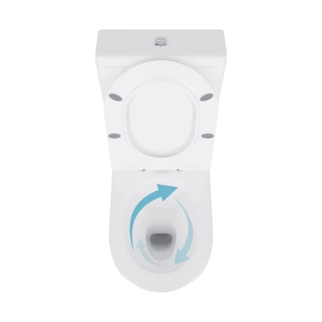 Унитаз для пола Qtap Swan Eco Ultra Quiet с сиденьем Soft-close 640x360x835 мм QTSWA27W48748 White - изображение 6