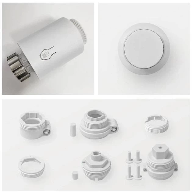 Умная термостатическая головка AVATTO TRV06 ZigBee 3.0 Tuya Smart для радиатора M30×1.5, Alexa Google Home - изображение 3