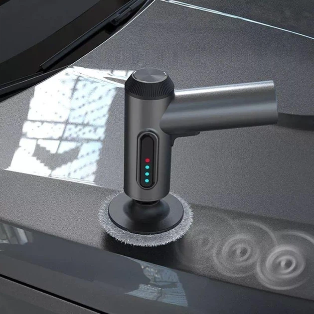 Полировальная машинка для авто AND LY-987 аккумуляторная ручная с 3 дисками USB - изображение 8