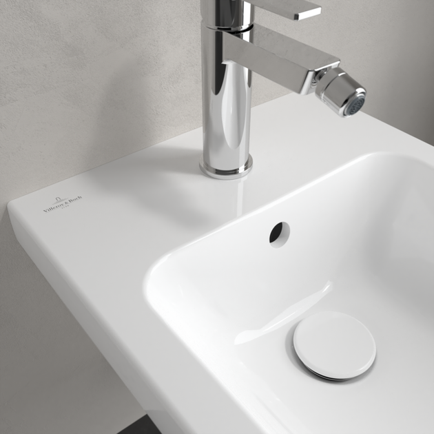Биде подвесное 37х53см VILLEROY & BOCH ARCHITECTURA 74870001, белый - изображение 6