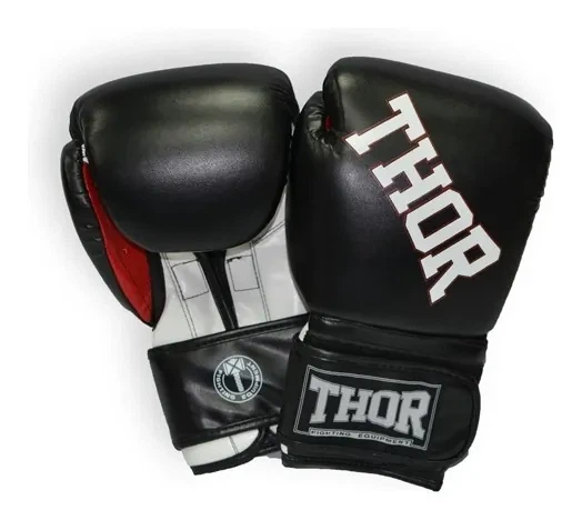 Рукавички боксерські THOR RING STAR 10oz / PU / чорно-біло-червоні (SPT_536/02(PU)BLK/WHT/RED 10 oz.) - изображение 2