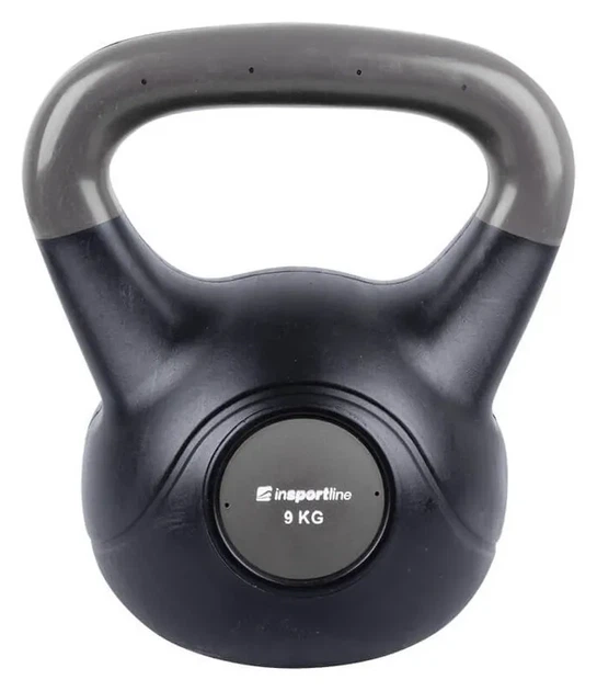 Гиря inSPORTline Vin-Bell Dark 9 кг (ISL_10758) - Фото 1 Гиря inSPORTline Vin-Bell Dark 9 кг (ISL_10758) - зображення 1